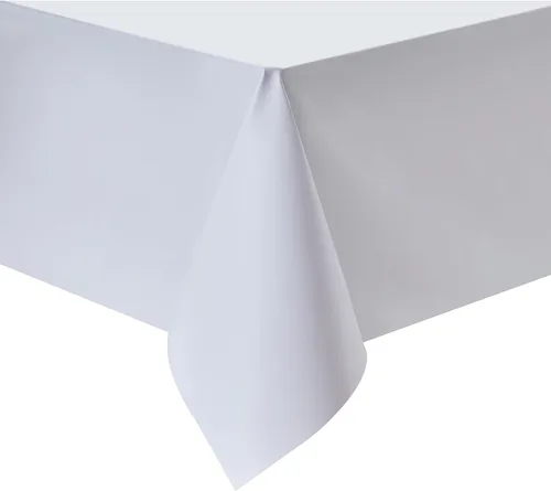 Miniatura 26 de NLMUVW - Mantel de plástico transparente 100% resistente al agua, a prueba de aceite y derrames, mantel de PVC, fácil de limpiar, para cocina