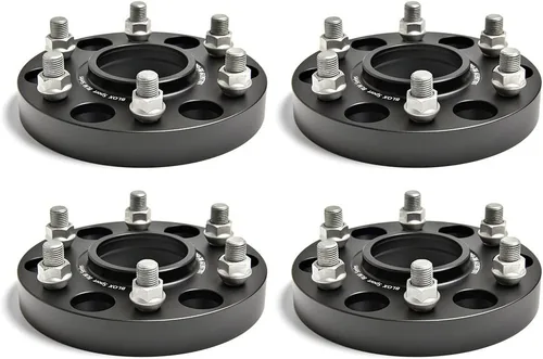 Miniatura 12 de 2pcs 1inch 6x139.7 CB78.1 Hub Centric espaciadores de rueda para Infiniti QX56 QX80 Nissan Armada Titan Patrol Y62 Chevrolet Silverado 1500 M14x1.5