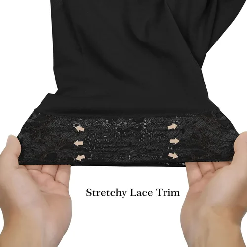 Miniatura 5 de Baby Bump" Lace Maternity Shapewear for Dress, Mid-Thigh Pregnancy Shapewear for Baby Shower Photoshoot