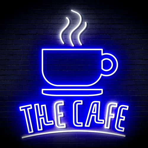 Miniatura 12 de ADVPRO Coffee – The Cafe Extra-Large Ultra-Bright LED Neon Sign - Blue & Red - st16s54-fn-j0026-br