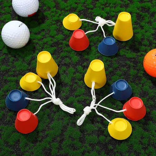 Miniatura 8 de Angoily 24 piezas de accesorios de práctica de pelotas de golf, suministros de pelotas de golf, clavos de práctica de pelota de golf, clavos