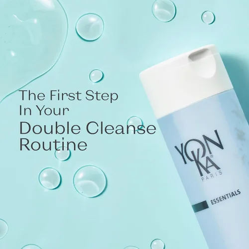 Miniatura 7 de Yonka Eau Micellaire Travel Size Agua micelar y desmaquillante limpiador Lavado facial suave con rosa y manzanilla para eliminar impurezas e