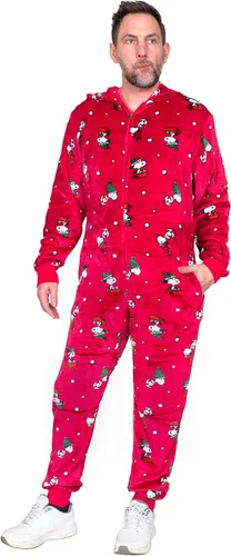 Miniatura 2 de Pijama unisex con cremallera para adultos con tira cómica de Snoopy