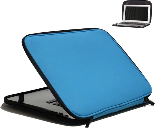 Miniatura 10 de Funda para computadora portátil 11.6 pulgadas Funda protectora plegable delgada Chromebook Funda protectora - Negro