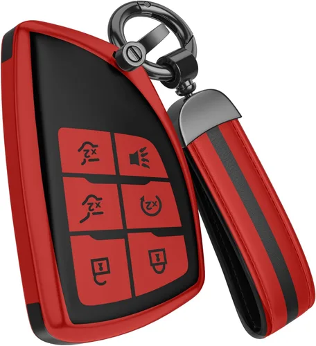 Miniatura 8 de For Chevy/GMC Key Fob Cover Accessories, Matte TPU