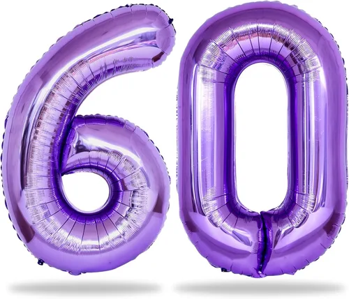 Miniatura 38 de Globos de oro rosa para cumpleaños número 16 para niñas, 40 pulgadas de gran tamaño, globos de lámina de mylar con el número 1 y 6, autoinflables