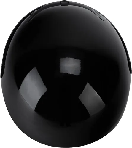 Miniatura 6 de TCT-MOTORPARTS - Casco de motocicleta para adultos, aprobado por DOT, color negro, visera de espejo de cara completa, casco de calle