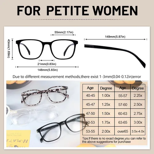 Miniatura 5 de OCCI CHIARI Gafas de lectura cuadradas grandes para mujer