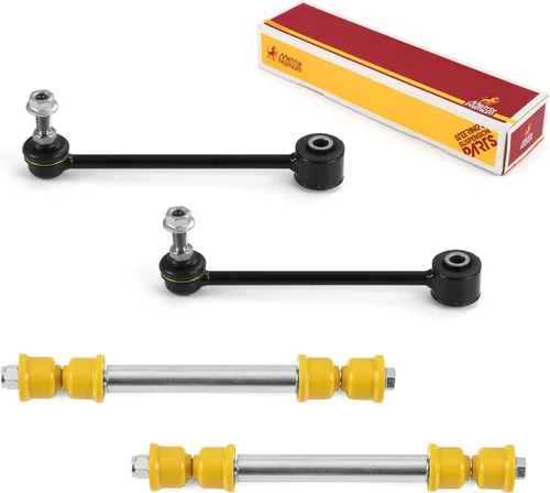 Miniatura 40 de Metrix Premium Piezas de Chasis - Kit de 4 Piezas de Enlace de Barra Estabilizadora Delantera y Trasera Compatible con Mercury Mariner 2009-2011