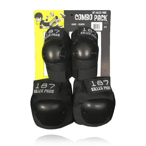 Miniatura 6 de 187 Killer Pads Paquete combinado de rodilleras, coderas, negro, XS