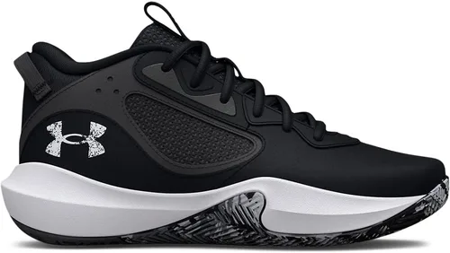 Miniatura 4 de Under Armour Lockdown 6 - Tenis de baloncesto unisex para adultos, Negro, marrón, blanco o gris