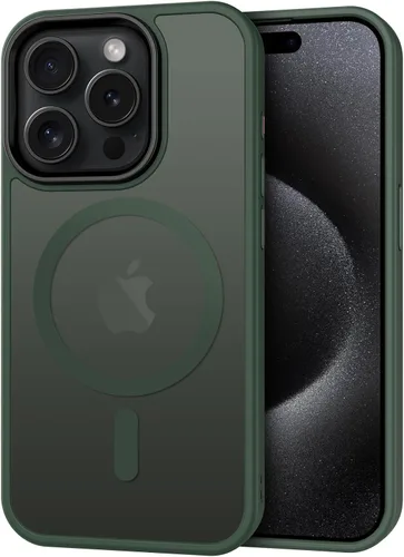 Miniatura 50 de CACOE Funda magnética para iPhone 12 y iPhone 12 Pro de 6.1 pulgadas - Compatible con MagSafe y soporte magnético para teléfono en el automóvil,