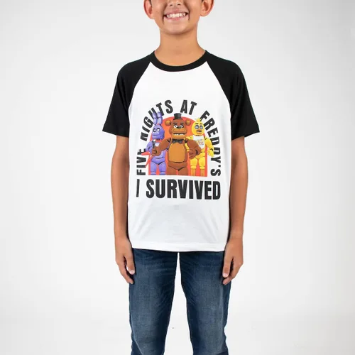 Miniatura 6 de Five Nights At Freddy's Game Over Crew - Camisetas de manga corta para niño (4 unidades)