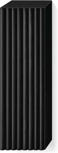 Miniatura 2 de Staedtler FIMO - Arcilla polimérica suave – Arcilla de horno para modelar, niños, joyas, esculpir, bloque de 1 libra, negro 8021-9