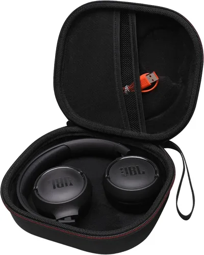 LTGEM - Funda compatible con auriculares JBL Tune 510BT 520BT 500BT 570BT 660NC 710BT 720BT 770NC y Live 460NC 660NC 670NC 770NC 760NC, negro