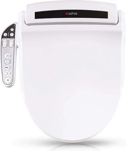 Miniatura 7 de Lotus Bidet ATS-2000 Elongated, Premier Class, Purestream Function(Constipation Relief) Heated Seat With Wireless Remote Control, Unlimited Warm