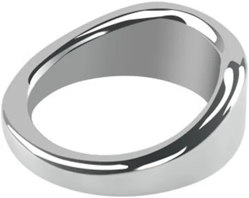 Anillo de peso de metal de acero inoxidable, anillo de polla de juguete sexual para adultos, anillo de resistencia al prepucio (color : diámetro