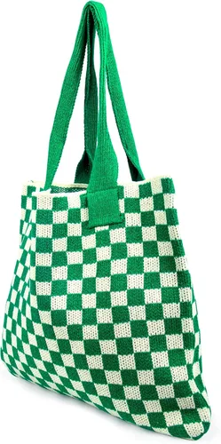 Miniatura 39 de Bolsas de ganchillo para mujer, bolsa de mano de playa de verano, bolsa de hombro de gran capacidad, bolsa de hobo estética, bolsa de punto, bolsa