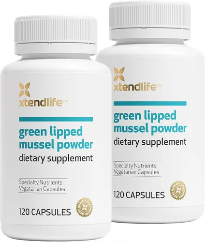 Miniatura 10 de Xtend-Life Polvo de mejillón de labios verdes Mejillón de labios verdes de Nueva Zelanda extra fuerte 2400 mg por porción para la salud