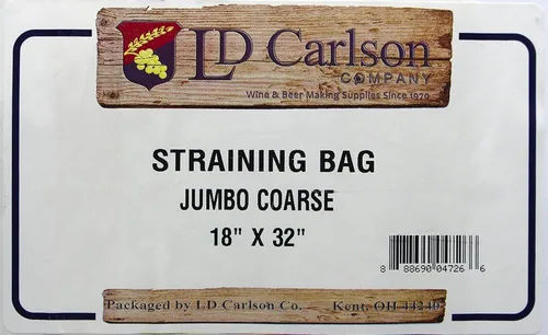 Miniatura 3 de Home Brew Ohio Jumbo Nylon Straining Bag, 18" x 32", Malla Gruesa