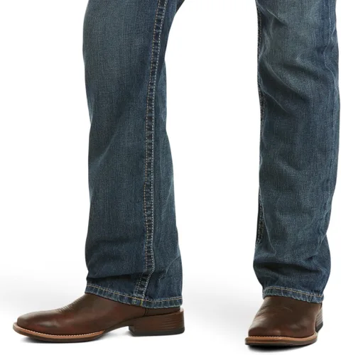 Miniatura 6 de ARIAT Jeans rectos para hombre M5 Straight Stretch Remming apilable pierna recta