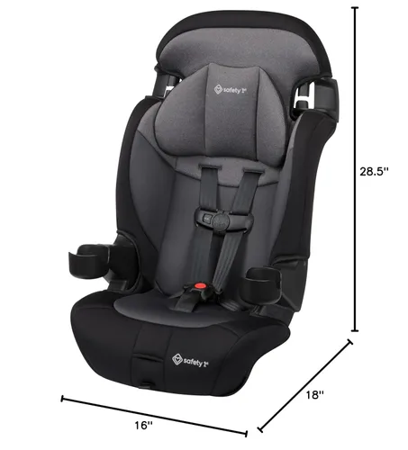 Miniatura 16 de Safety 1st - Silla elevadora Grand 2 en 1 para automóvil, de respaldo alto a posicionador de cinturón, silla de respaldo alto para niños, de 40 a 65