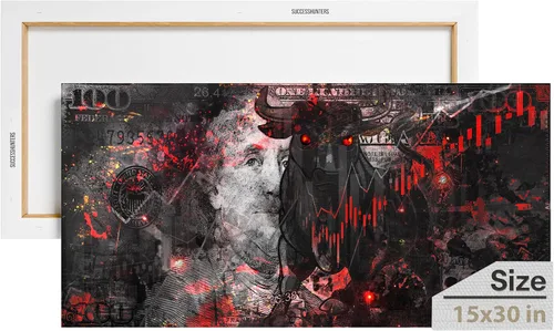 Miniatura 67 de Arte de pared motivacional, obra de arte inspiradora, decoración de pared motivacional para oficina, impresiones de empresarios, pintura
