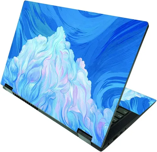 Miniatura 12 de MightySkins Skin compatible con Lenovo IdeaPad Flex 5 2 en 1 de 15 pulgadas (2021) - Angry Ripple Funda protectora de vinilo duradera y única