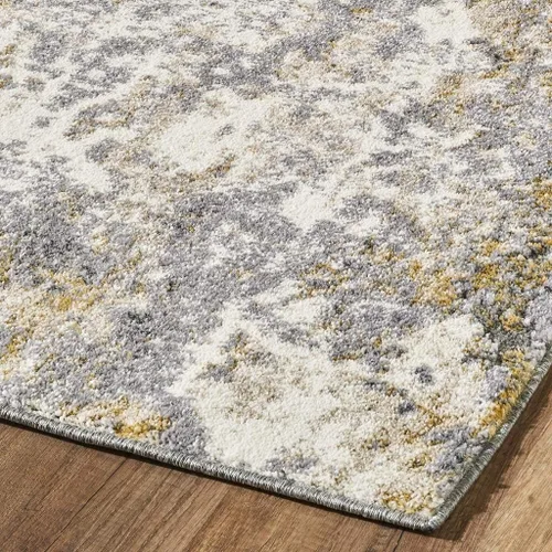 Miniatura 3 de LUXE WEAVERS Beverly Collection - Alfombra abstracta moderna gris de 2 x 3
