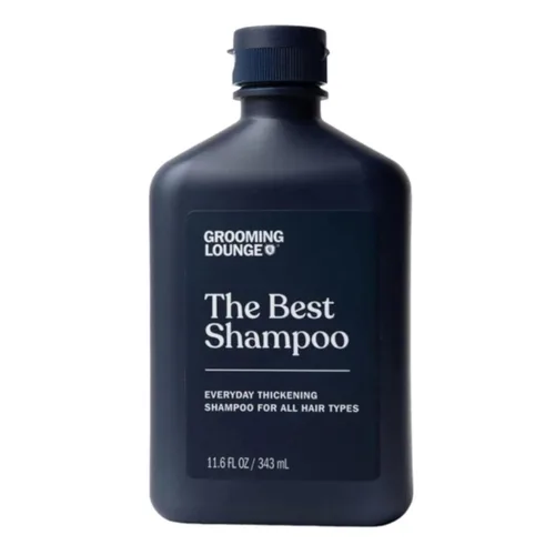 Grooming Lounge The Best Shampoo – Aclarador del cuero cabelludo, lavado de cabello con control de encrespamiento para hombres – Promueve la