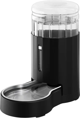 Miniatura 24 de CZPET Dispensador automático de agua de 7L para perros y gatos con cuenco de acero inoxidable, dispensador de agua por gravedad, 100% libre de BPA