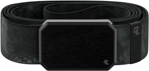 Miniatura 14 de Groove Life - Cinturón de nailon elástico para hombre con hebilla magnética de aluminio