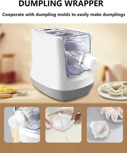 Miniatura 4 de Máquina eléctrica de pasta, máquina de fideos completamente automática para el hogar de 260w, 13 tipos de moldes de fideos, máquina de fideos