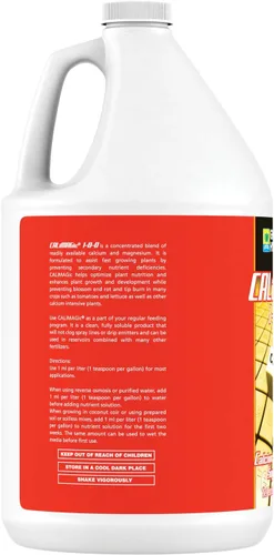 Miniatura 11 de Preparado de nutrientes para jardinería hidropónica, modelo CALiMAGic, de la marca General Hydroponics