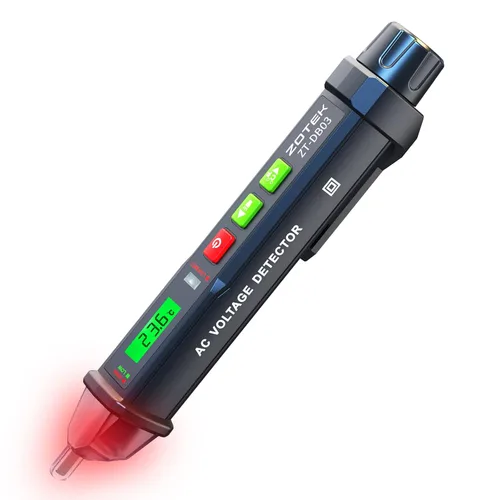 ZOYI ZT-DB03 - Detector de voltaje sin contacto de 12-1000 V, sensor de circuito eléctrico de sensibilidad ajustable para electricista, ZOYI ZT-DB03