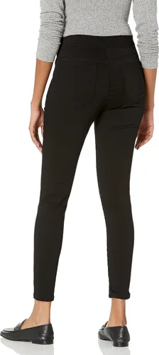 Miniatura 2 de Tienda Essentials Jegging elástico de tiro medio y fácil de poner para mujer (disponible en talla extragrande)