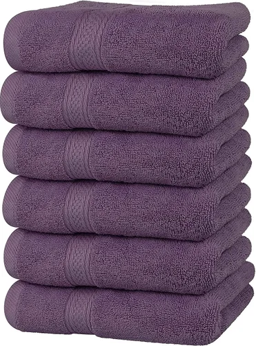 Miniatura 31 de Utopia Towels- Paquete de 6 toallas de mano prémium, 100% algodón hilado en anillo, ultrasuaves y altamente absorbentes, 18 oz/m2 (600 g/m2), 16 x
