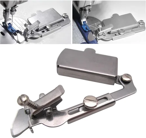 Miniatura 2 de CKPSMS Marca - 1SET magnetismo Swing Away ajustable Hemmer Edge Guide # KP-19276 para máquinas de coser domésticas e industriales