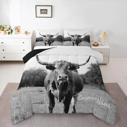 Miniatura 12 de Juego de ropa de cama personalizado con lentejuelas negras y doradas, tamaño individual, edredón de corazón dorado con purpurina para mujeres