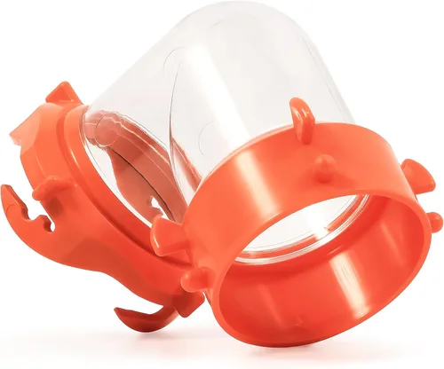 Miniatura 6 de Camco 39857 RhinoFLEX, adaptador giratorio para manguera de alcantarilla de 90 grados transparente (paquete de 4)