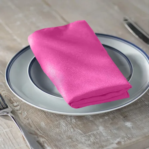 Miniatura 69 de LA Linen Paquete de 10 servilletas de popelina de poli, servilletas de tela suave, servilletas lavables y reutilizables, servilletas de mesa
