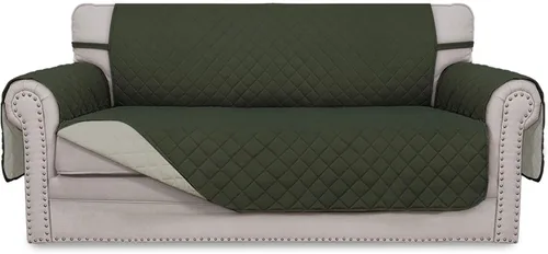 Miniatura 75 de Easy-Going - Funda para sofá, futón y sillón sin reposabrazos, reversible, resistente al agua, para mascotas y niños (azul oscuro/azul claro)