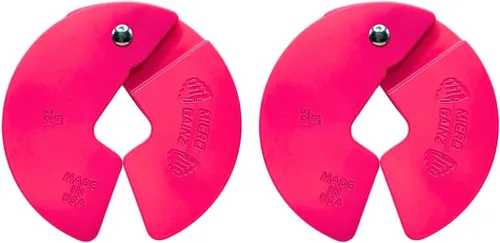 Miniatura 13 de Micro Gainz - Placa fraccional para mancuernas de 1.25LB, ideal para micro cargas, (Elige color) 2 piezas de placas de peso fraccional, diseñadas