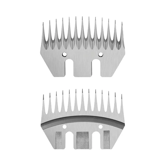 Miniatura 3 de Peines cuchillas de corte de repuesto para cabra para tijeras de oveja, cortadora eléctrica de 13 dientes rectas 4.13 Cuchillas de repuesto