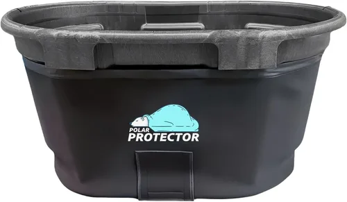 Miniatura 9 de Polar Protector - Cubierta para Tanque de Reserva Ovalado de 100 Galones Terapia de Agua con Hielo Cubierta para Baño de Hielo Cubierta de Agua Fría