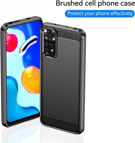 Miniatura 8 de Funda para Xiaomi Redmi Note 11 Note 11S Funda con protector de pantalla Vidrio templado Ligero Absorción de golpes Resistente TPU Cubierta