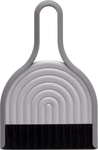 Miniatura 10 de Peleg Design Dustache - Juego de recogedor y cepillo pequeño, mini escoba y recogedor, diseño de bigote, juego de escoba pequeña y recogedor