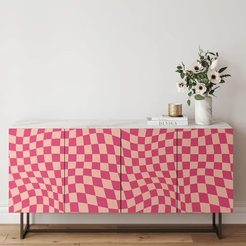 Miniatura 4 de Dunzoom Papel tapiz a cuadros de despegar y pegar de 15.75''x118'' pulgadas, estético, extraíble, papel de contacto, papel tapiz preppy, decoración
