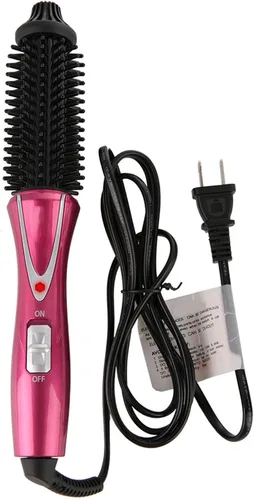 Miniatura 9 de Cepillo de rizador, rizador de viaje de 1 pulgada, doble voltaje, anti-quemaduras, calentamiento instantáneo, cerámica de turmalina PTC, cepillo