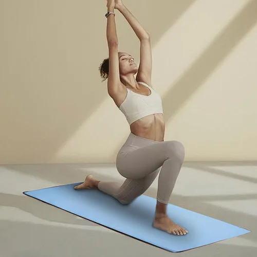 Miniatura 4 de Paquete de 2 Toallas de Yoga Caliente con Puntos de Agarre, Toallas de Esterilla de Yoga Stickyfiber Antideslizantes para Yoga Caliente, Cubierta